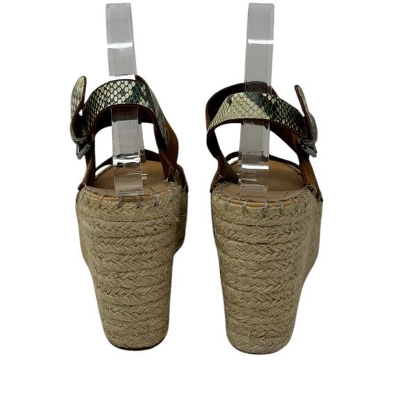 Dolce Vita Brown Suede Spiro Wedge Platform Sandal Size 8 - Picture 3 of 16